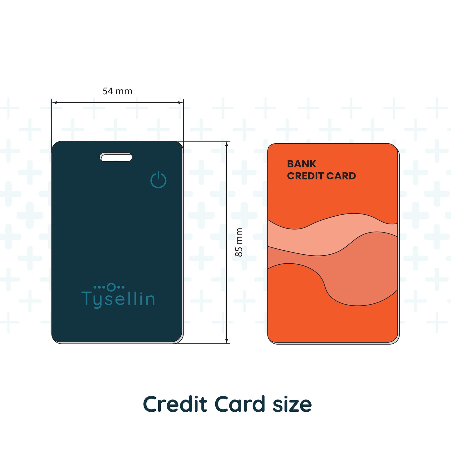 Tysellin CleverTag Card - FindMy Tracking Card