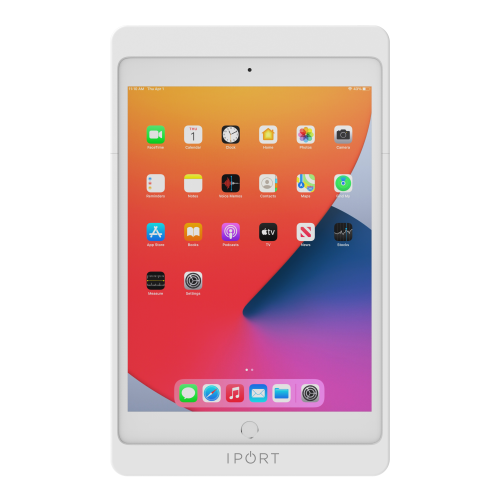 IPORT - CONNECT PRO - Case for iPad 10.2" (9th gen) |iPad 10.2" (8th gen) | iPad 10.2" (7th gen) - White- 72301