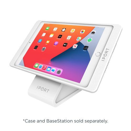 IPORT - CONNECT PRO - Case for iPad 10.2" (9th gen) |iPad 10.2" (8th gen) | iPad 10.2" (7th gen) - White- 72301