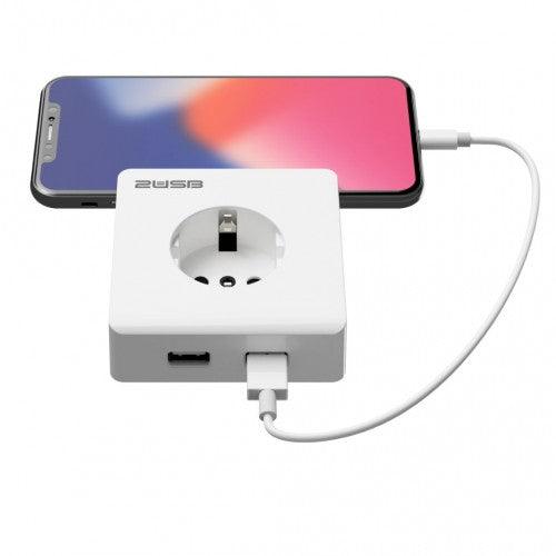 easyCharge USB AA with phone stand - Smarter Living